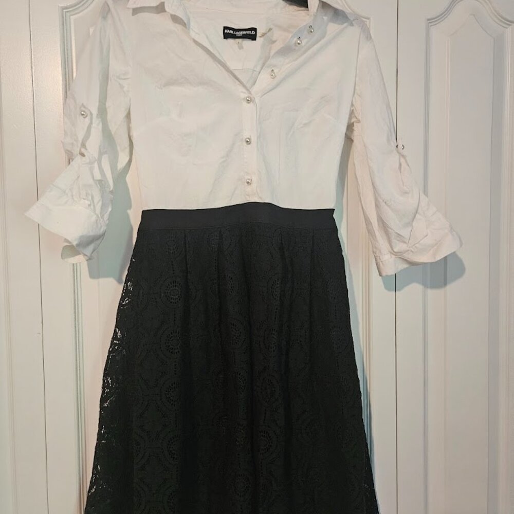Karl Lagerfeld Knee Length Formal Dress - Like New